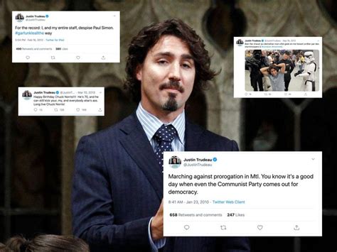 justin trudeau twitter today